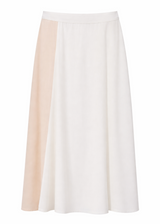 Falda Beige y Blanca