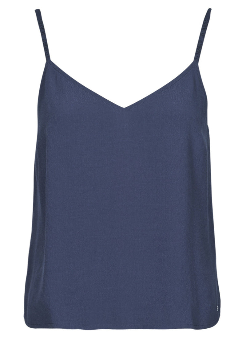 Top azul
