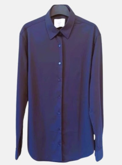 Navy blue follow-up shirt