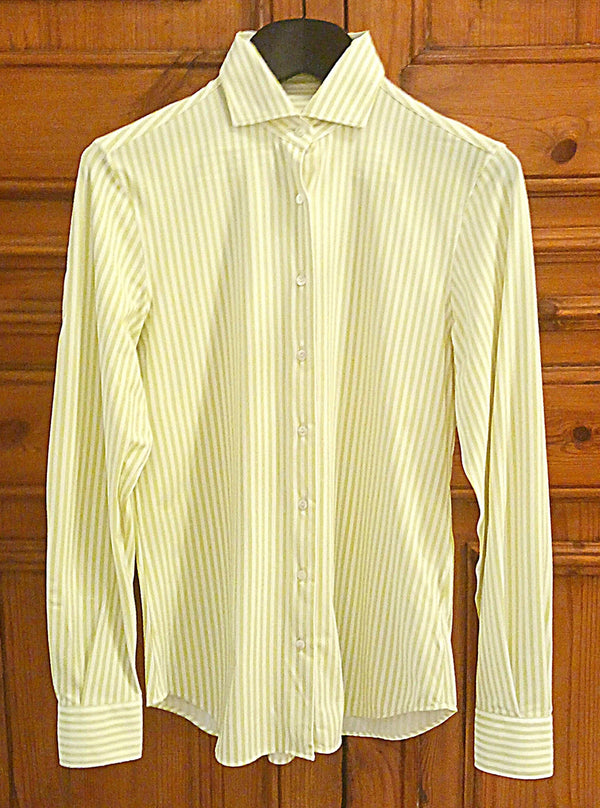 Green striped continuous shirt