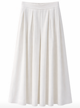 Pantalon falda blanco