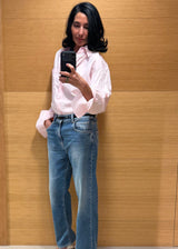 Camisa oversize Rosa