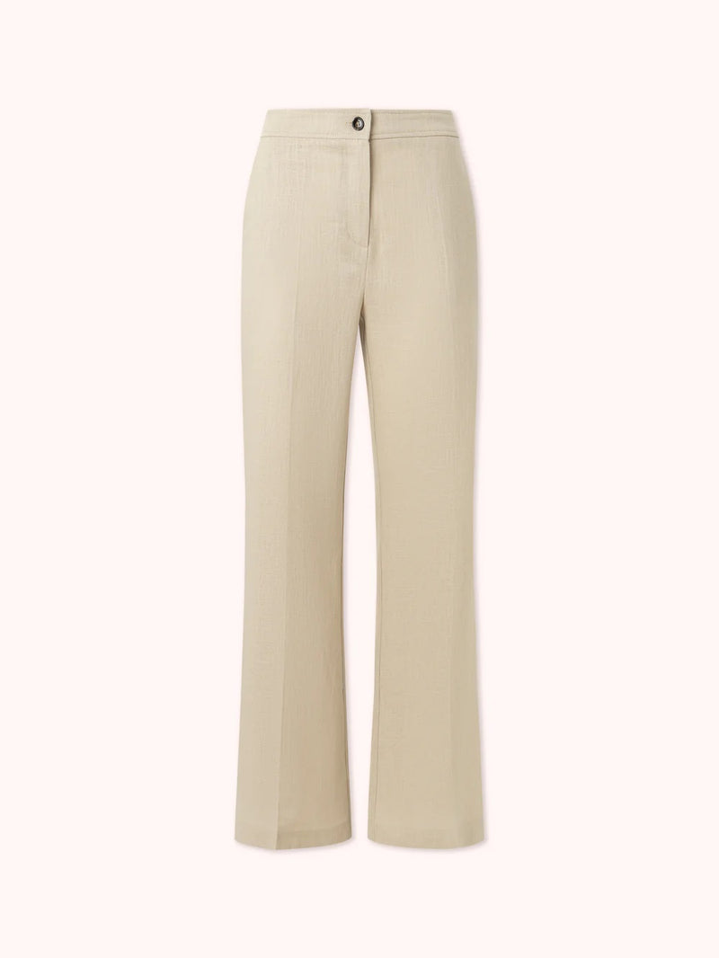 Pantalón de lino natural