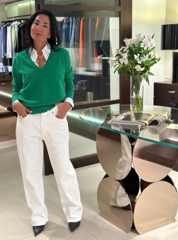 Jeans blanco white