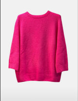 Jersey fucsia manga francesa
