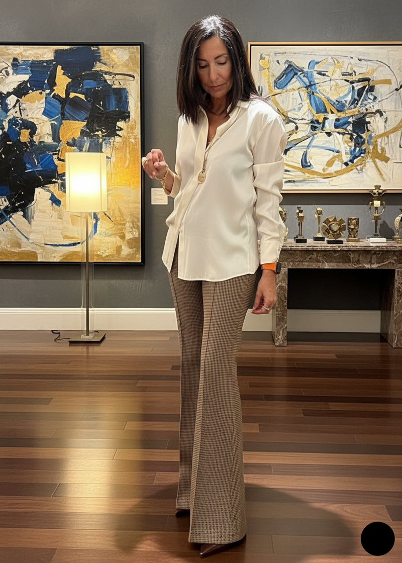 Pantalón pata de gallo pequeña