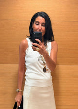 Top blanco