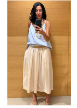 Falda Plisada Beige