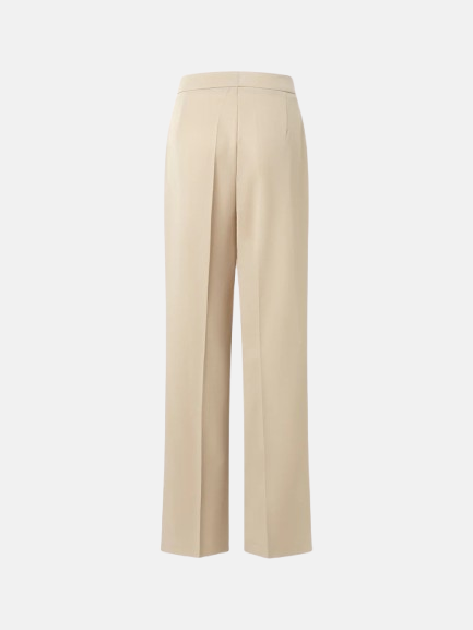 Pantalón  beige  claro
