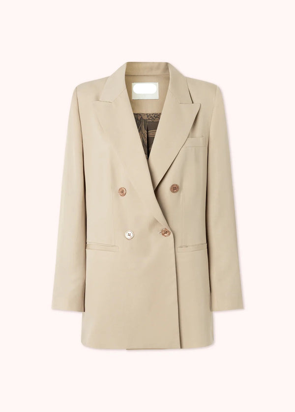Blazer beige claro