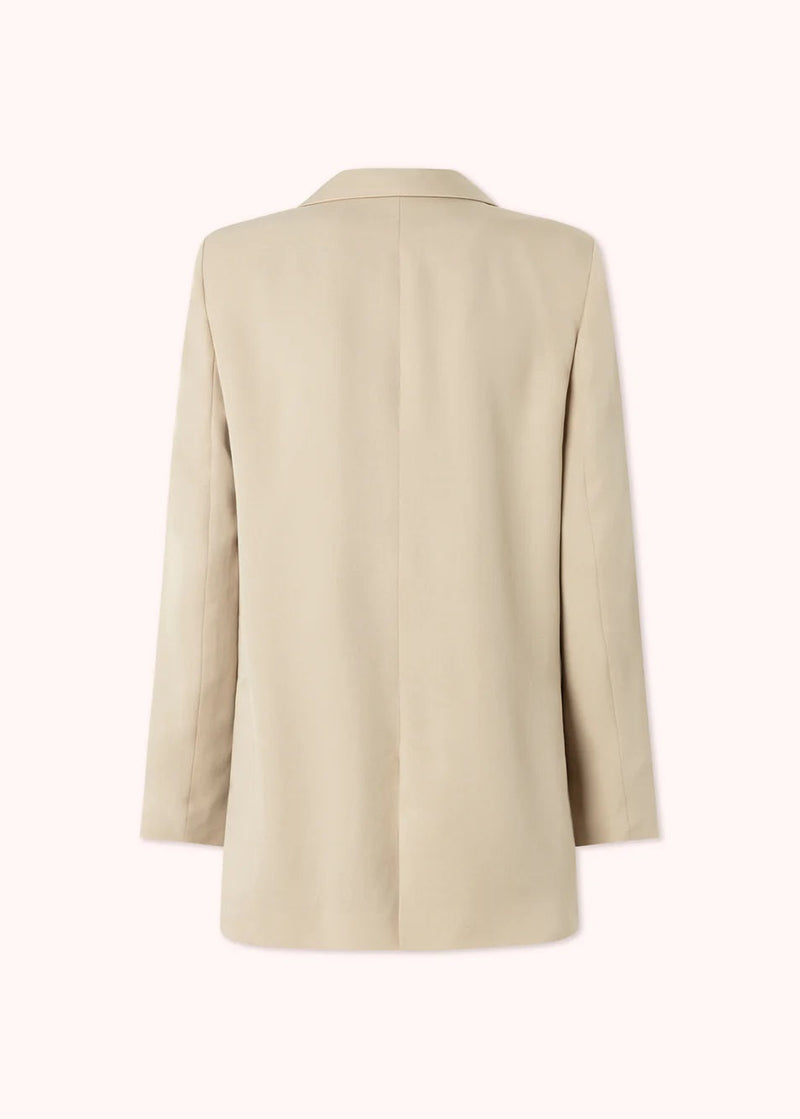 Blazer beige claro