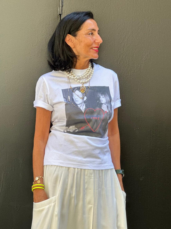 Camiseta birkin blanca