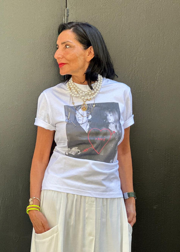 Camiseta birkin blanca