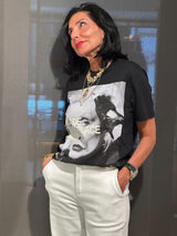 Camiseta blond negra