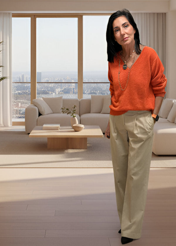 Jersey de pico naranja