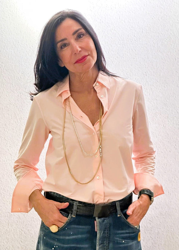 Camisa continuativa rosa