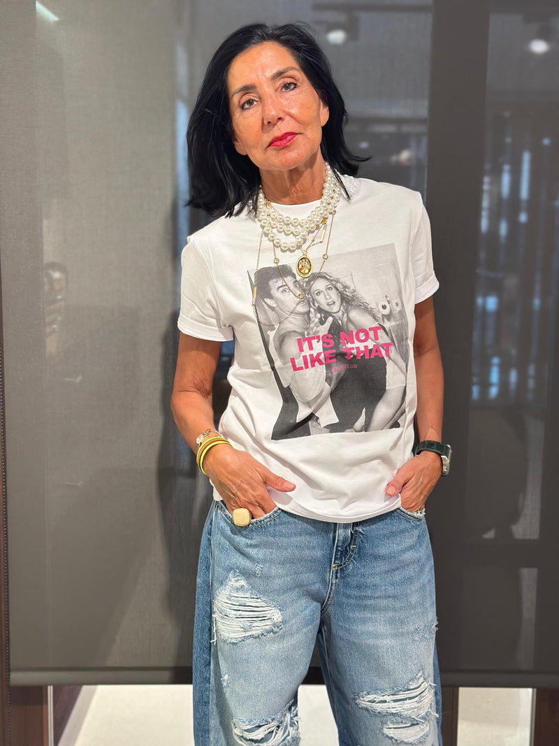 Camiseta not blanca