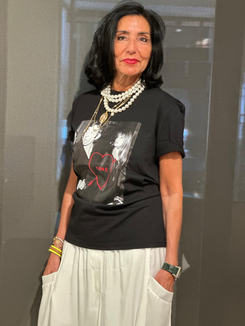 Camiseta birkin negra