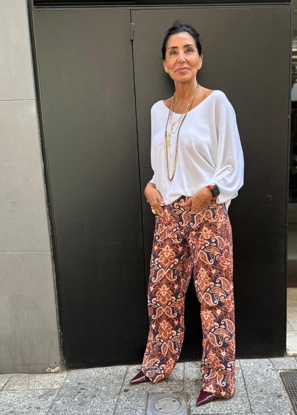 Pantalón estampado