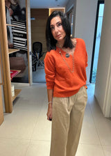 Jersey de pico naranja