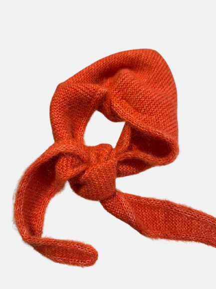 Mini bufanda naranja