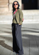 Pantalón negro  amplio