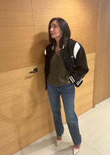 Chaqueta azul Varsity