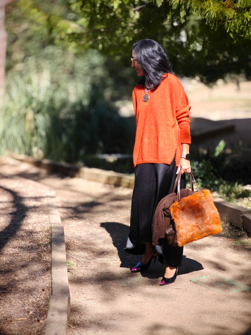 Jersey de pico naranja over