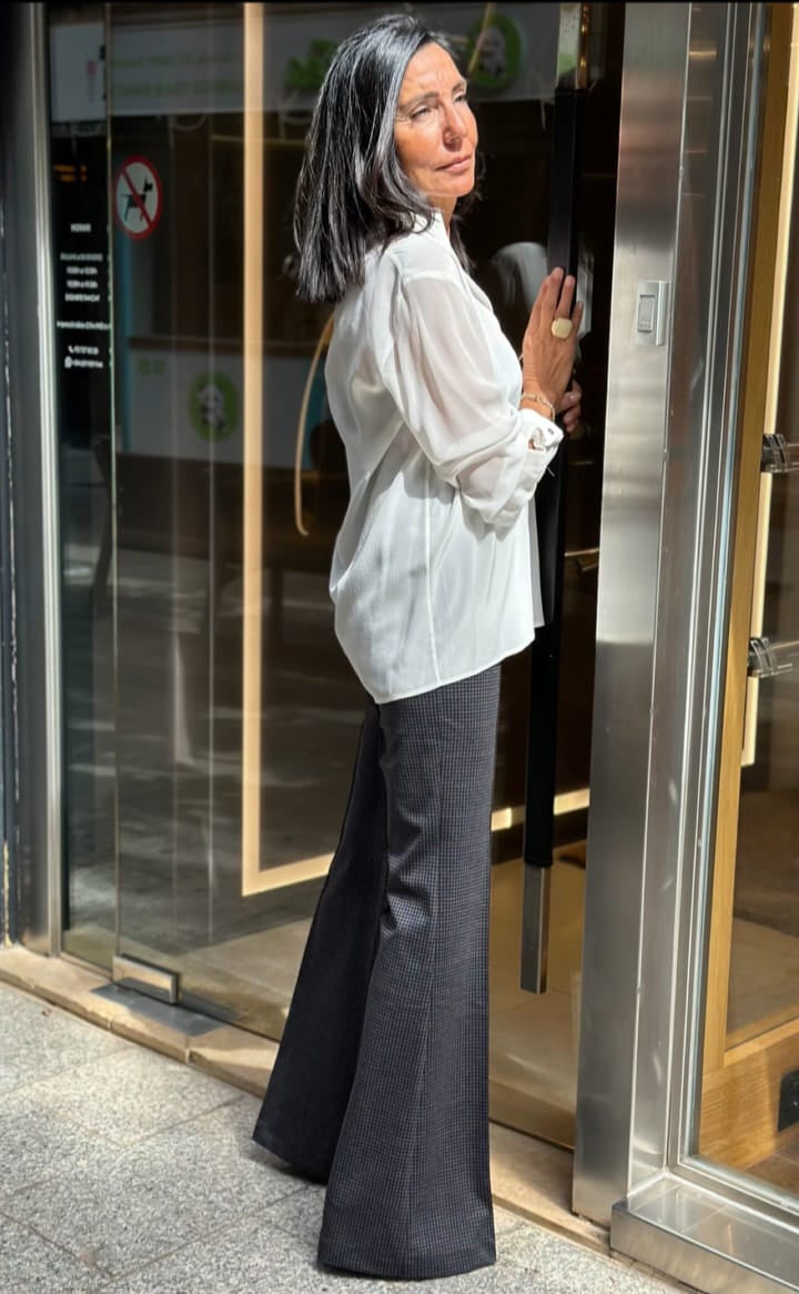 Pantalón cuadrito vichy